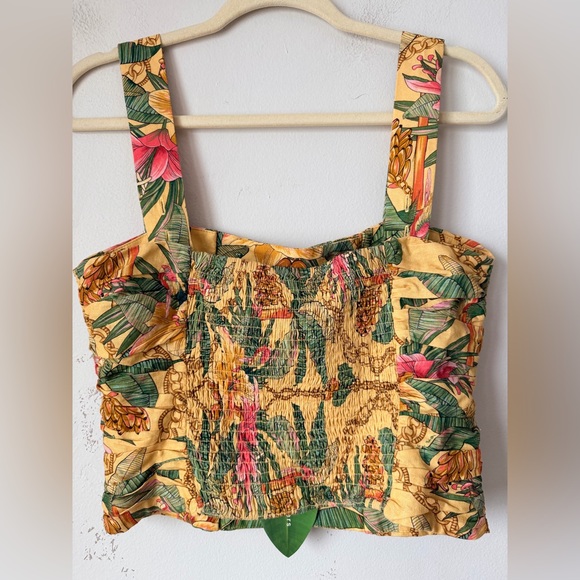 FARM RIO FLORAL TOP - Picture 9 of 12